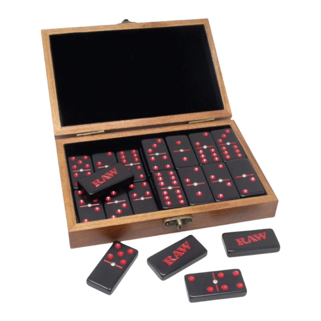 Raw Double Six Dominoes