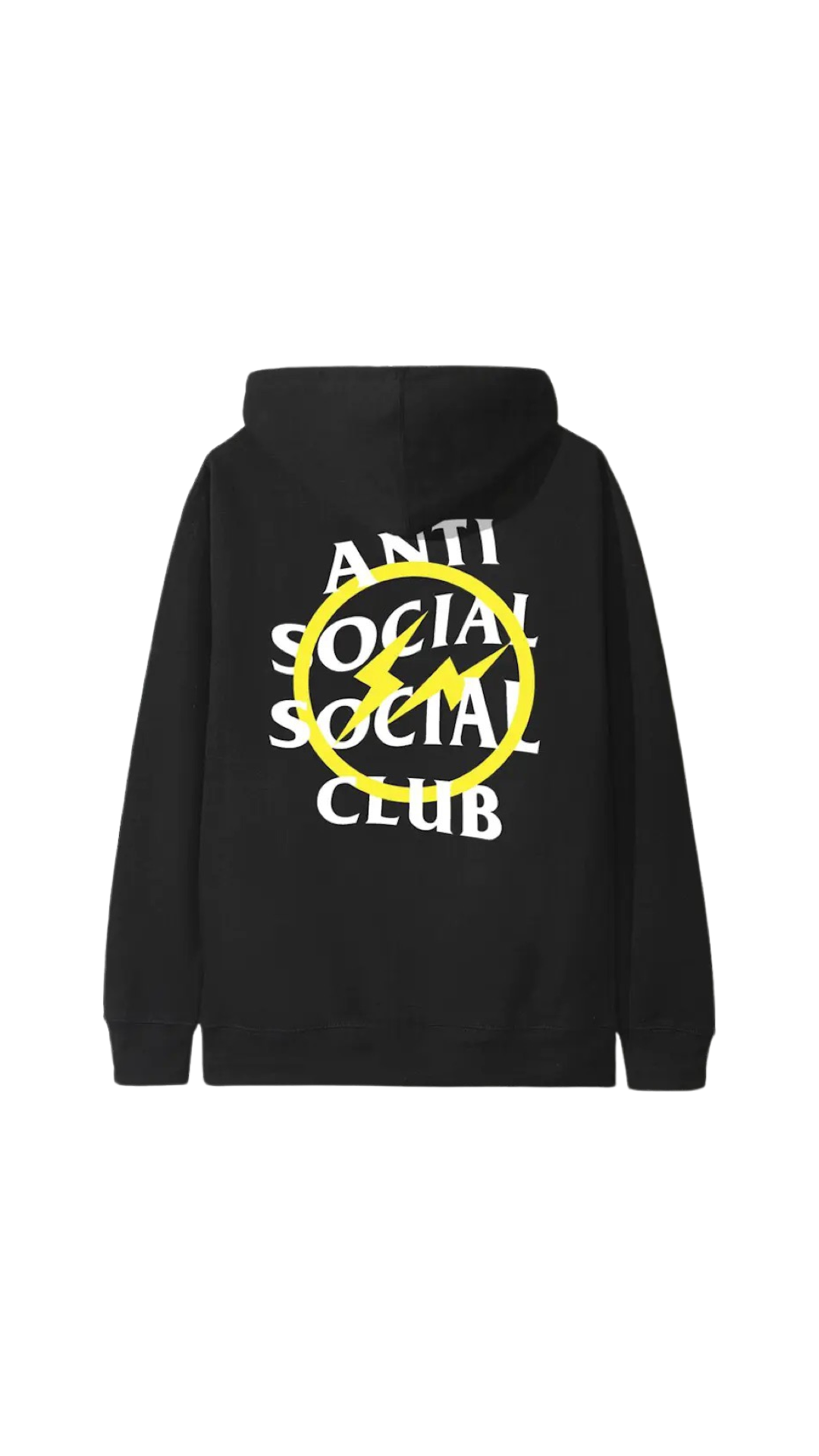 ASSC x Fragment Yellow Bolt Hoodie
