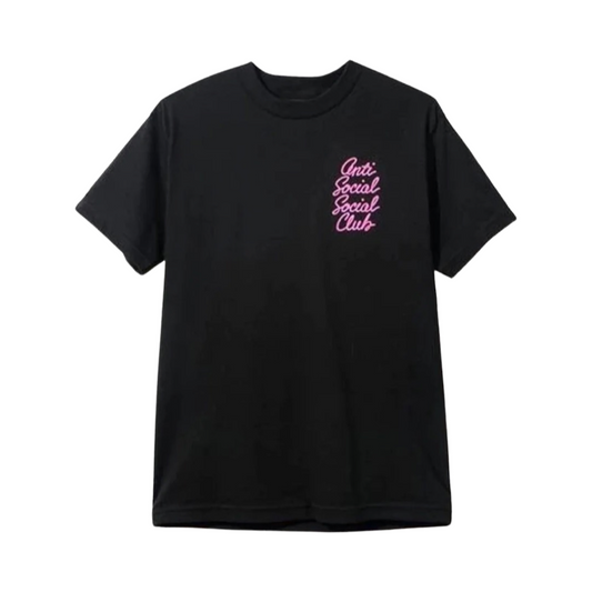ASSC Black Pink Cursive T-Shirt