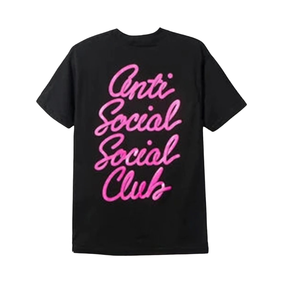 ASSC Black Pink Cursive T-Shirt