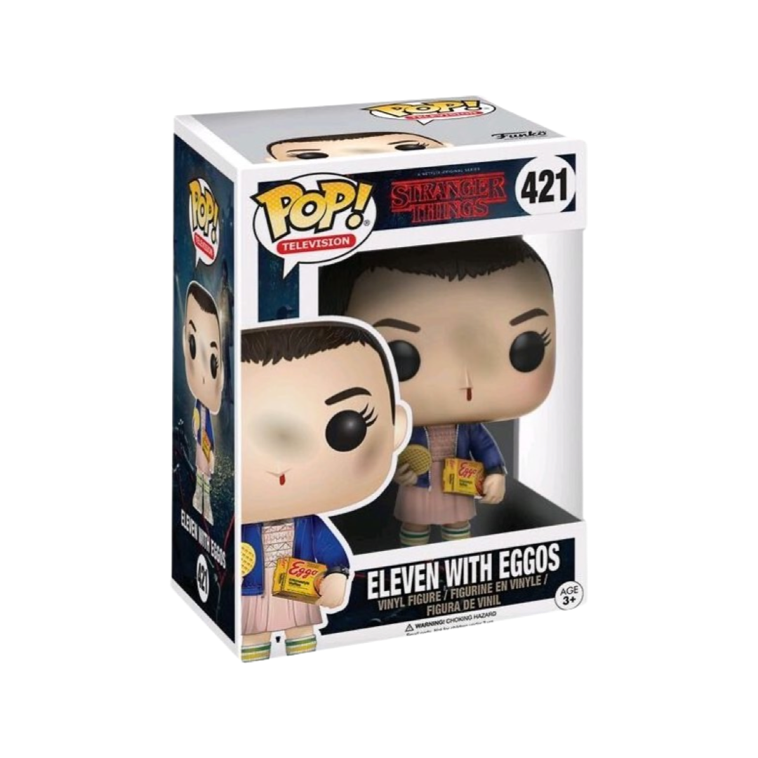 Stranger Things Eleven With Eggos